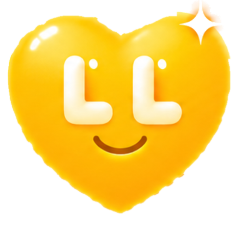 Lumina League yellow heart logo